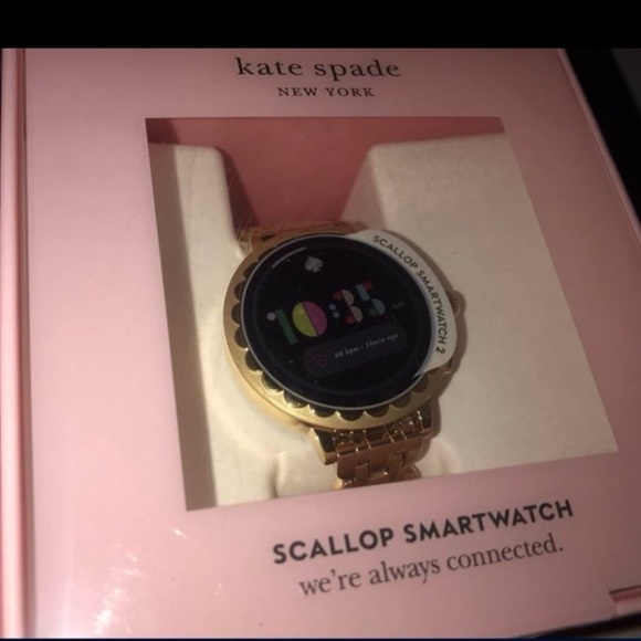 Kate Spade scallops touchscreen smartwatch bracelets watch band - Picture 4 of 4
